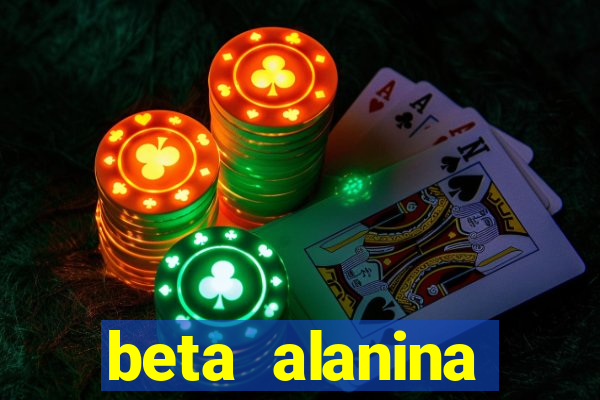 beta alanina aumenta a pressao